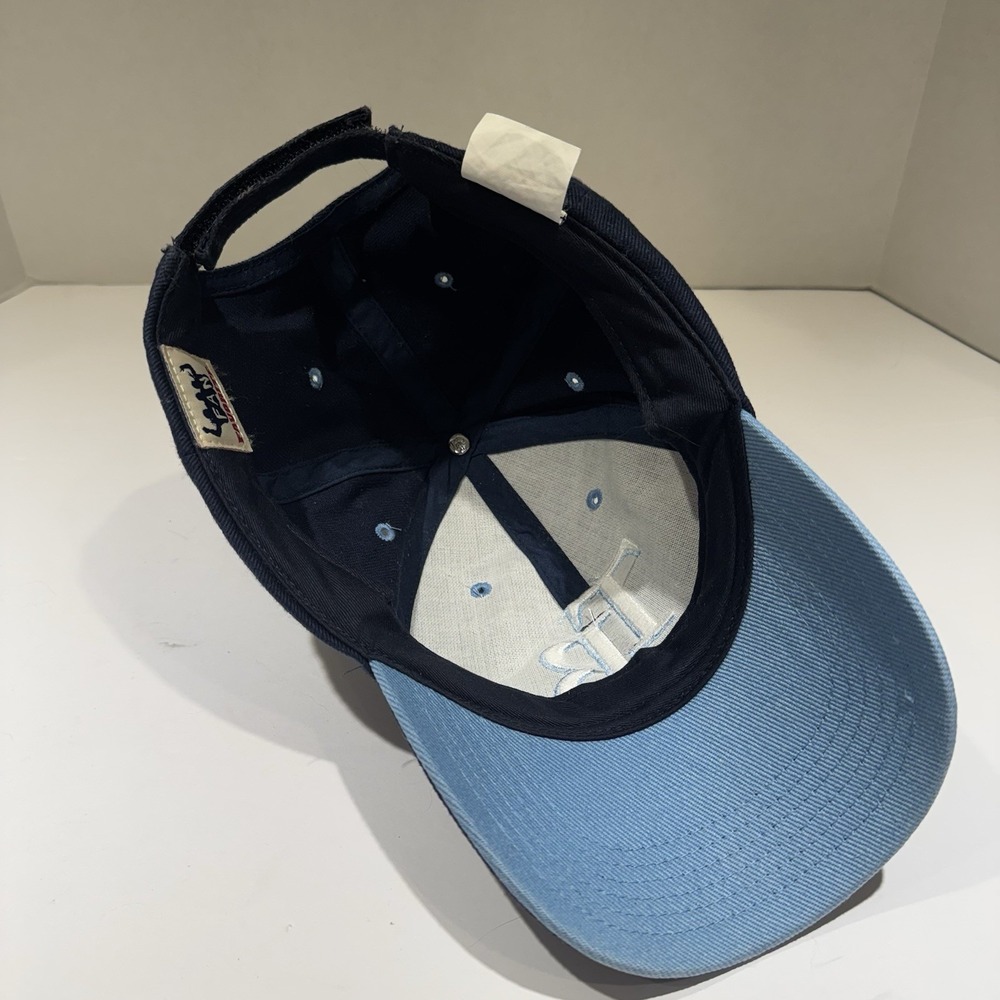 FAN Favorite Tampa Bay Rays TB Navy Blue Baseball Hat Cap Hook Loop Closure - Picture 6 of 7